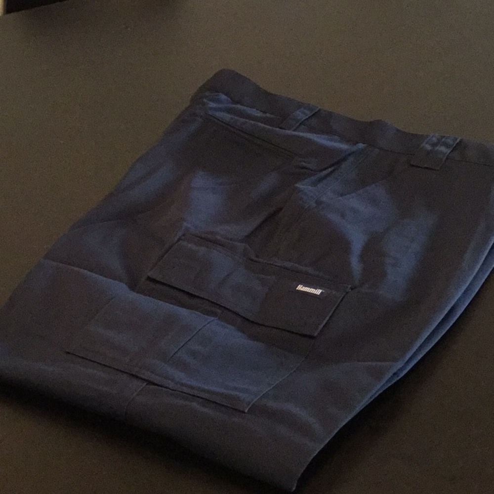 NEW Hammill navy blue Cargo Pants- Unisex - Picture 6 of 8